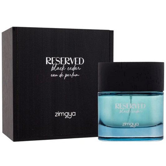 Zimaya Reserved Black Cedar Eau De Parfum 100ml