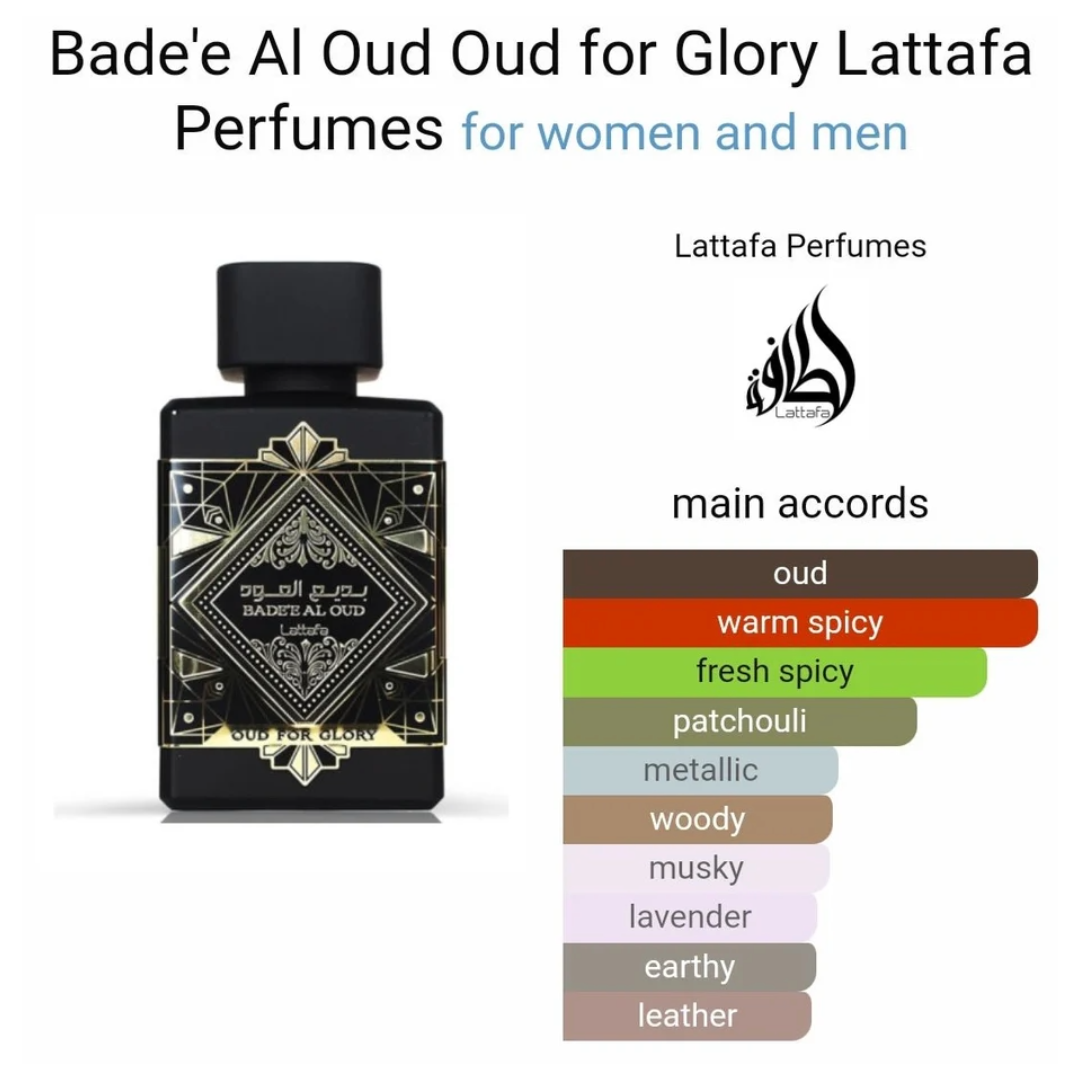 Lattafa Badee Al Oud Oud For Glory Eau De Parfum 100ml
