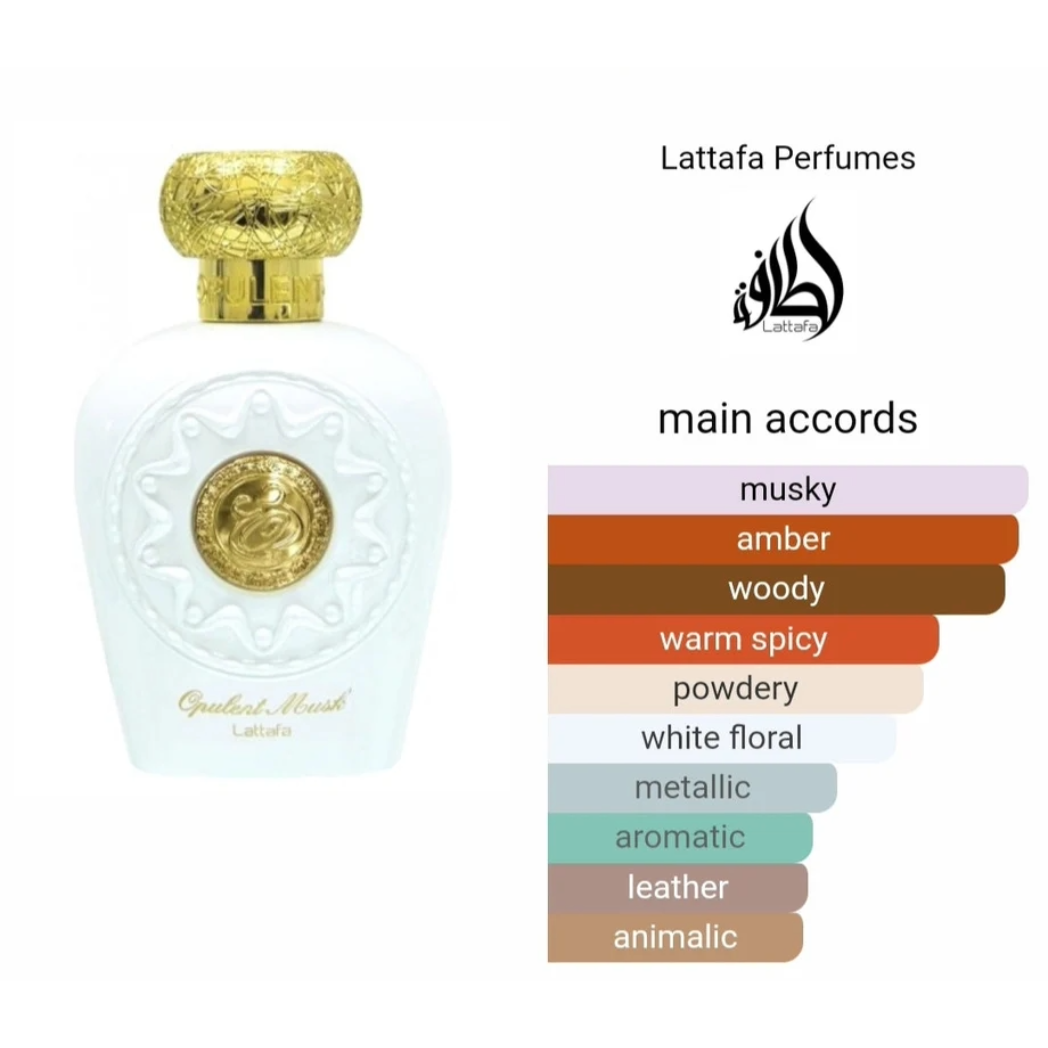 Lattafa Opulent Musk Eau De Parfum 100ml