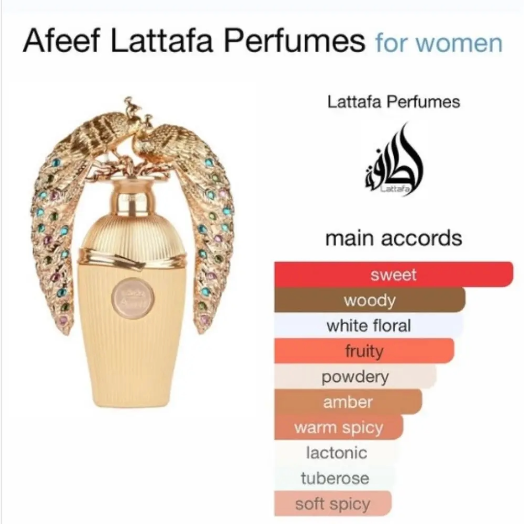 Lattafa Afeef Eau De Parfum 100ml