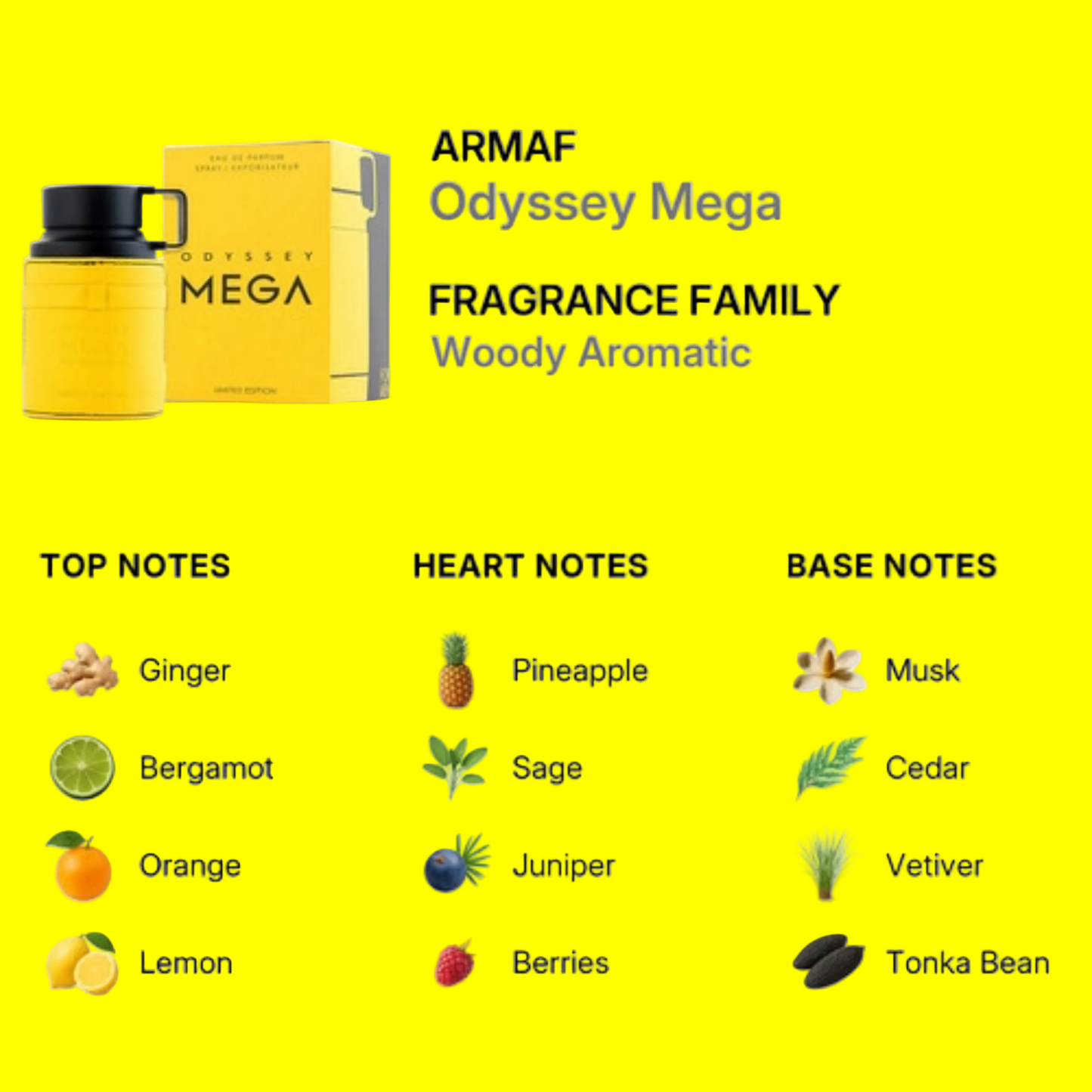 Armaf Odyssey Mega Eau De Parfum 100ml Limited Edition