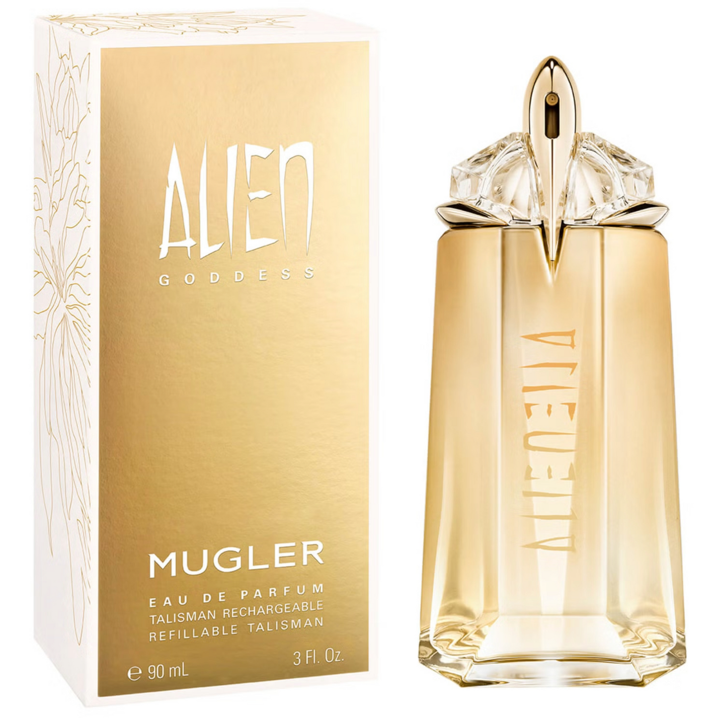 Mugler Alien Goddess Eau De Parfum Rechargeable 90ml