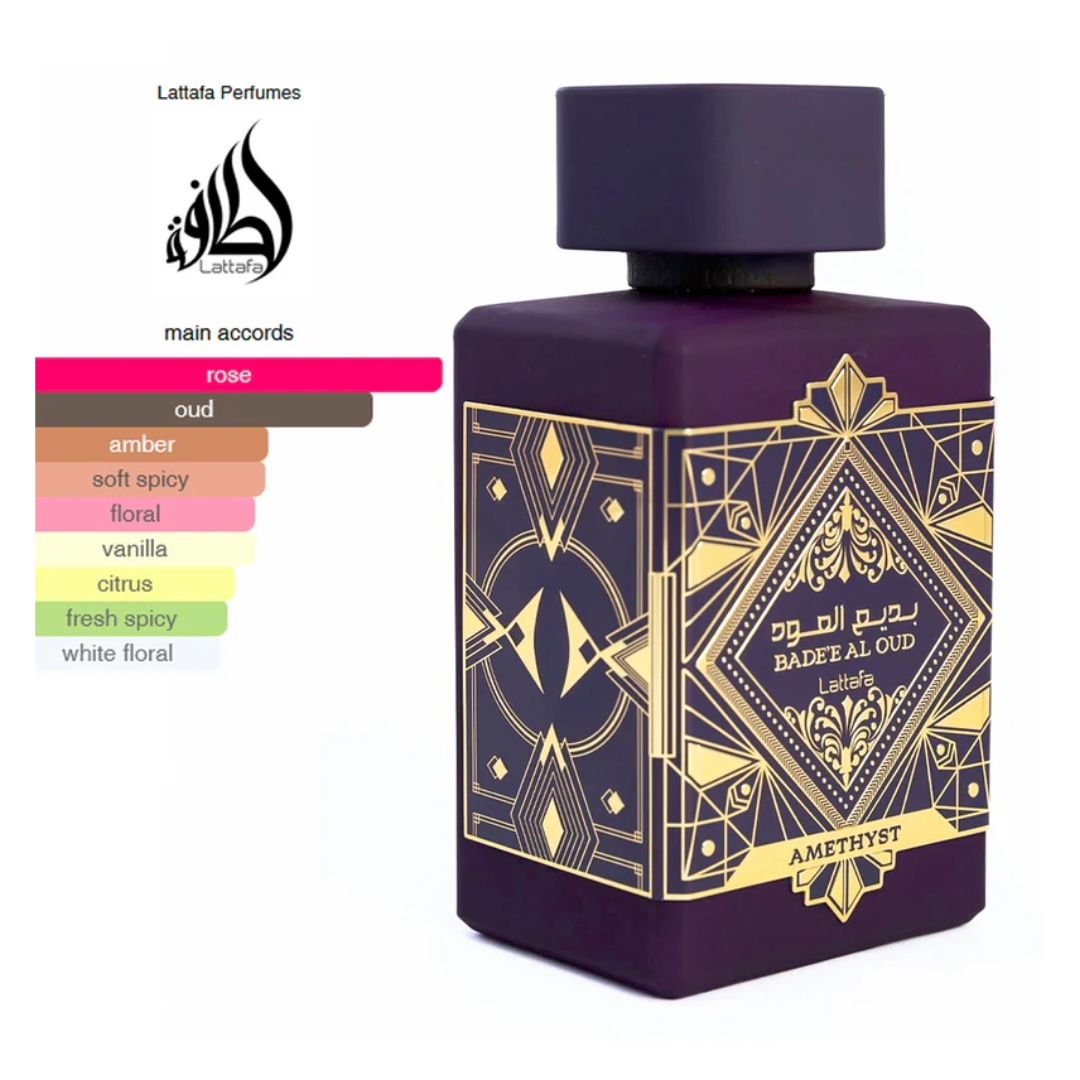 Lattafa Badee Al Oud Amethyst Eau De Parfum 100ml