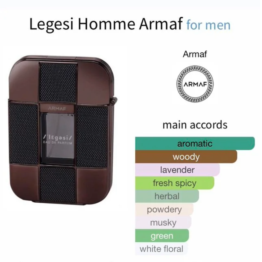 Armaf Legesi Eau De Parfum For Men 100ml