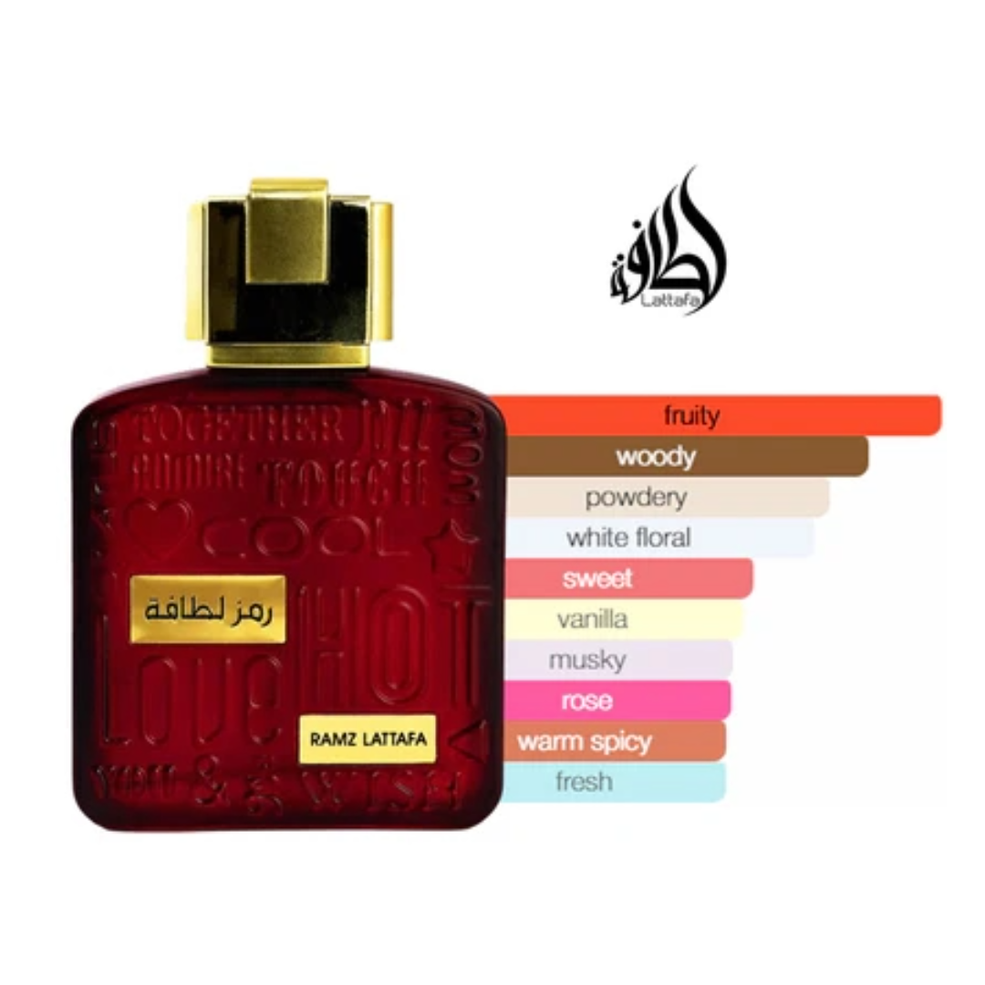 Lattafa Ramz Gold Eau De Parfum 100ml